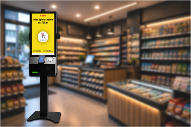 Self-service terminal without scratch cards (1st and 2nd generation)